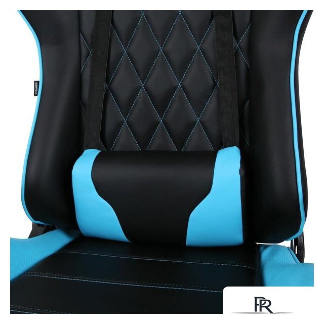 Игровое (геймерское) кресло Brabix GT Master GM-110 (черный/голубой) - Изображение №9 — Интернет-магазин ПроЗаказ