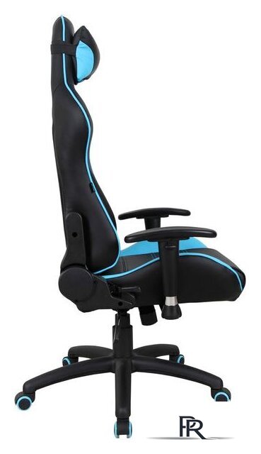 Игровое (геймерское) кресло Brabix GT Master GM-110 (черный/голубой) - Изображение №2 — Интернет-магазин ПроЗаказ