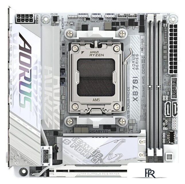 Материнская плата Gigabyte X870I Aorus Pro Ice (rev. 1.0) - Изображение №1 — Интернет-магазин ПроЗаказ