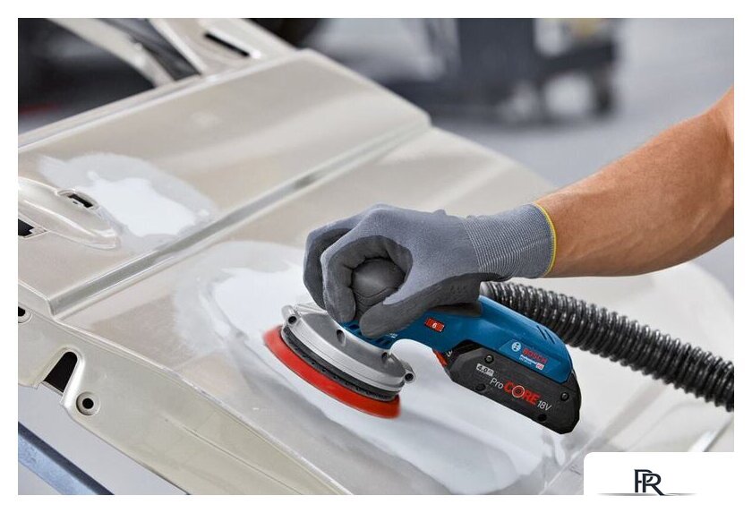 Эксцентриковая шлифмашина Bosch GEX 18V-125 Professional 0601372201 (без АКБ) - Изображение №10 — Интернет-магазин ПроЗаказ