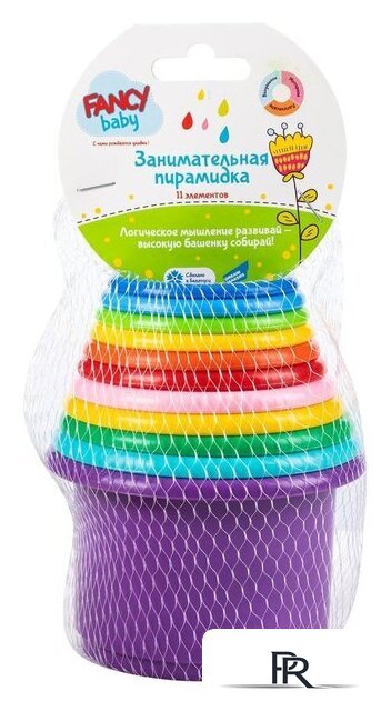 Пирамидка Fancy Baby Занимательная PR03 - Изображение №7 — Интернет-магазин ПроЗаказ