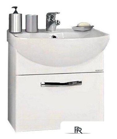  Акватон Ария 65 Тумба для умывальника белый (1.A134.0.01A.A01.0) - Изображение №1 — Интернет-магазин ПроЗаказ