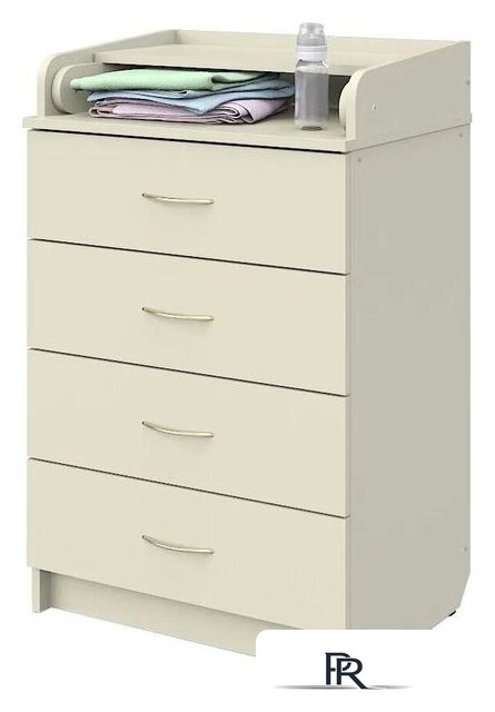 Детский комод Атон Мебель Сириус 604 ЛДСП (слоновая кость) - Изображение №1 — Интернет-магазин ПроЗаказ