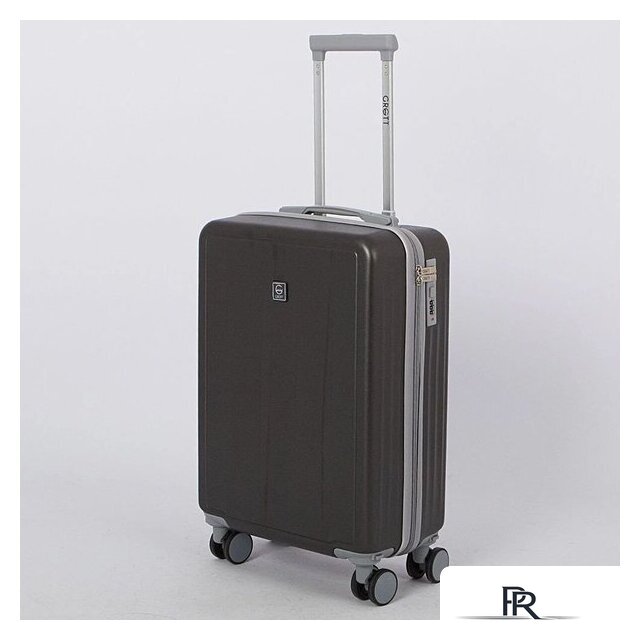 Чемодан-спиннер Grott 340-614/5-20 (серый) - Изображение №2 — Интернет-магазин ПроЗаказ