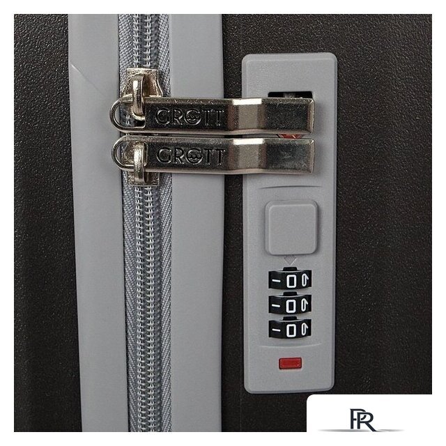 Чемодан-спиннер Grott 340-614/5-20 (серый) - Изображение №8 — Интернет-магазин ПроЗаказ