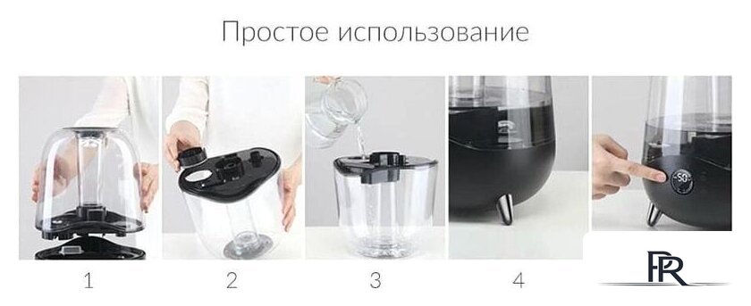 Увлажнитель воздуха Deerma DEM-F327W (международная версия) - Изображение №5 — Интернет-магазин ПроЗаказ
