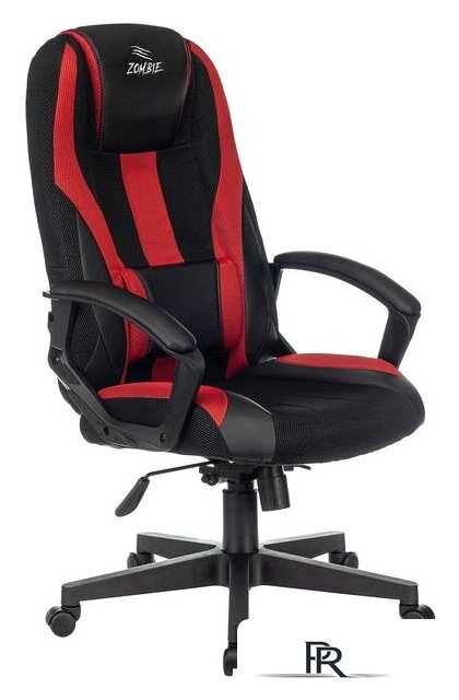 Игровое (геймерское) кресло Zombie 9 (черный/красный) - Изображение №1 — Интернет-магазин ПроЗаказ