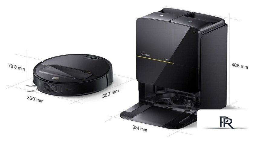 Робот-пылесос Roborock Saros Z70 RRE0R50 (евровилка, с английской озвучкой, черный) - Изображение №12 — Интернет-магазин ПроЗаказ