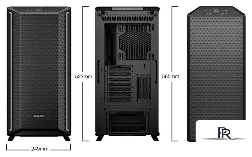 Корпус be quiet! Dark Base 701 Black BGW58 - Изображение №2 — Интернет-магазин ПроЗаказ