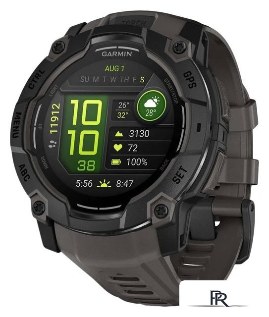 Умные часы Garmin Instinct 3 50 мм (черный) - Изображение №1 — Интернет-магазин ПроЗаказ