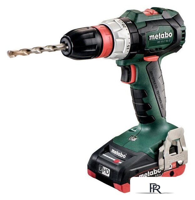 Дрель-шуруповерт Metabo BS 18 LT BL Q 602334800 (с 2-мя АКБ, кейс) - Изображение №2 — Интернет-магазин ПроЗаказ
