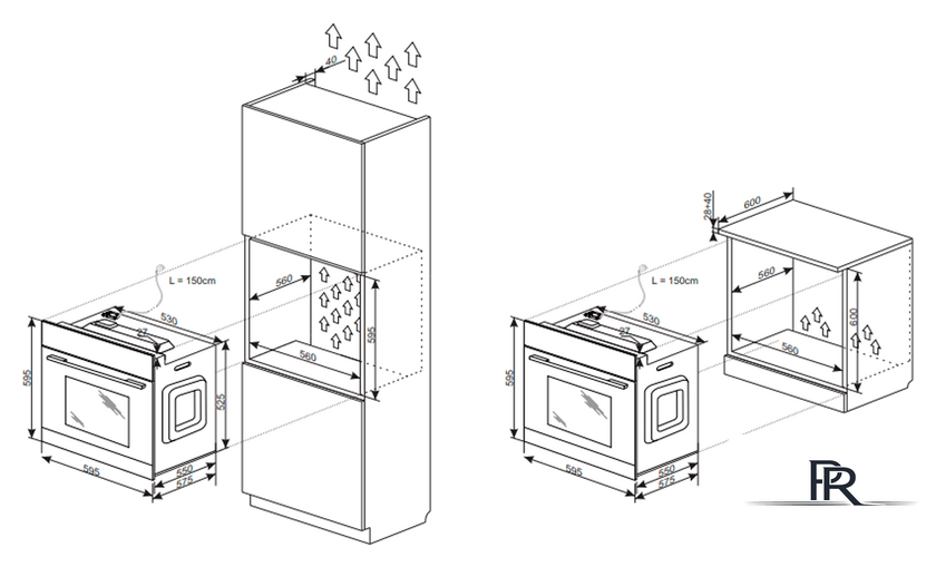 Электрический духовой шкаф Hansa BOEI681621 - Изображение №3 — Интернет-магазин ПроЗаказ