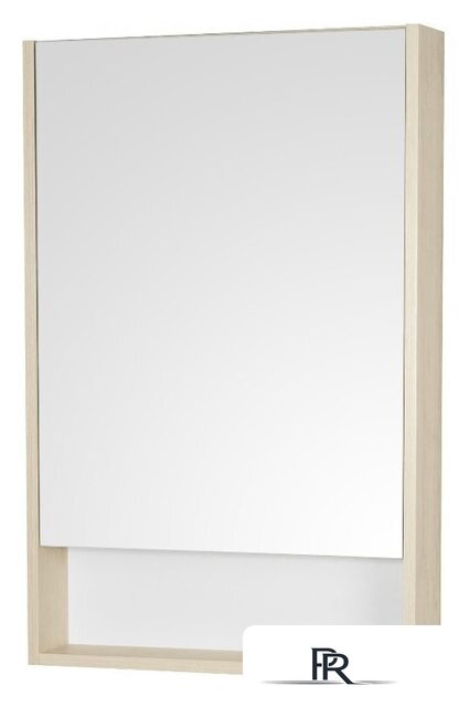  Акватон Шкаф с зеркалом Сканди 55 1A252102SDB20 (белый/дуб верона) - Изображение №1 — Интернет-магазин ПроЗаказ