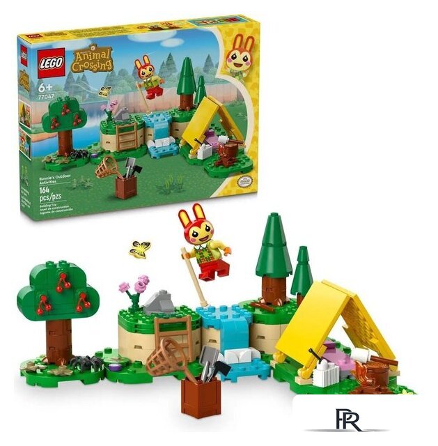 Конструктор LEGO Animal Crossing Bunnie's Outdoor Activities 77047 - Изображение №3 — Интернет-магазин ПроЗаказ