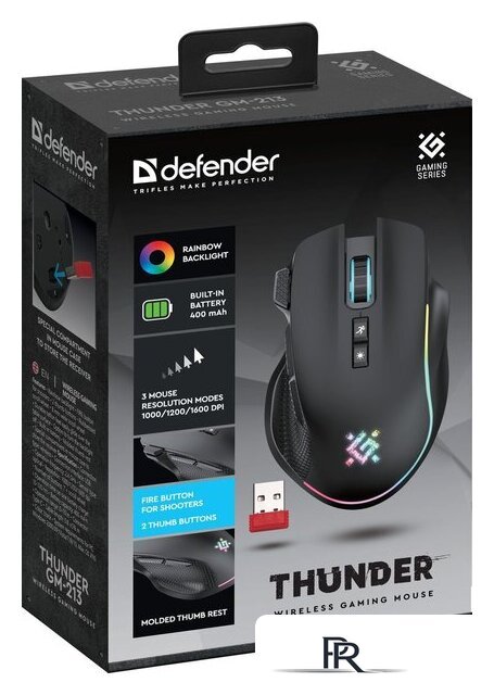 Игровая мышь Defender Thunder GM-213 - Изображение №5 — Интернет-магазин ПроЗаказ