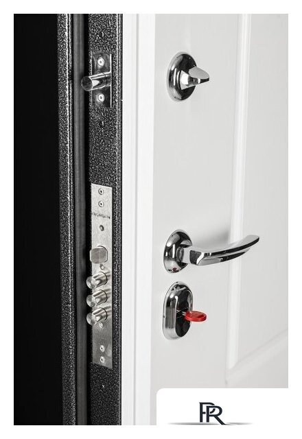 Металлическая дверь Guard Термо MG109 86x205 левая (черное серебро/белый ясень) - Изображение №5 — Интернет-магазин ПроЗаказ