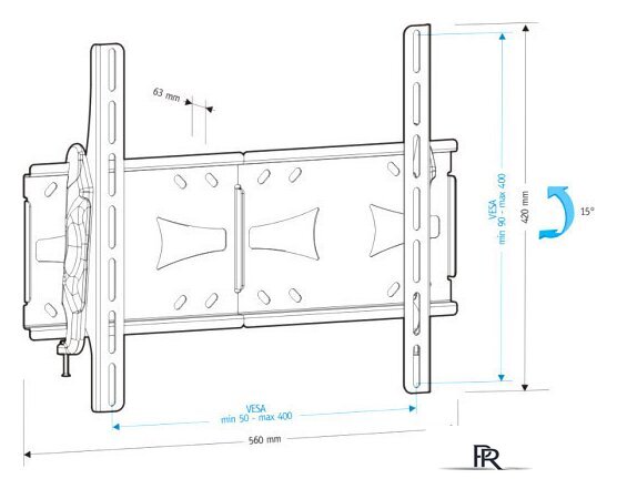 Кронштейн для телевизора Holder LCDS-5071 - Изображение №2 — Интернет-магазин ПроЗаказ