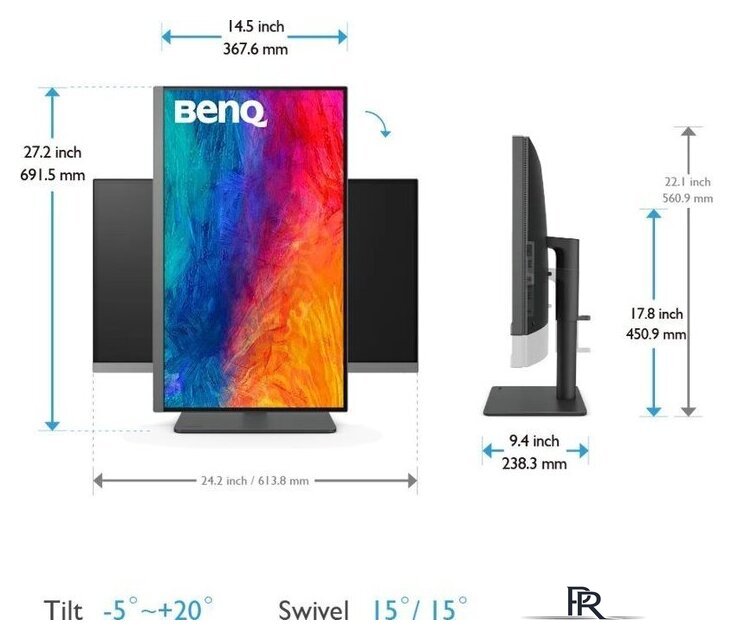 Монитор BenQ DesignVue PD2706U - Изображение №9 — Интернет-магазин ПроЗаказ
