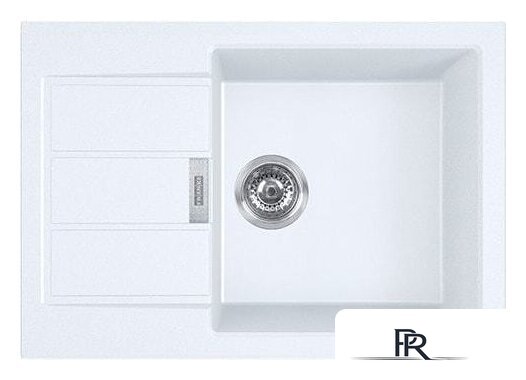 Кухонная мойка Franke Sirius 2.0 S2D 611-62 (435) Tectonite 143.0628.361 (белый) - Изображение №1 — Интернет-магазин ПроЗаказ