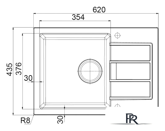 Кухонная мойка Franke Sirius 2.0 S2D 611-62 (435) Tectonite 143.0628.361 (белый) - Изображение №2 — Интернет-магазин ПроЗаказ
