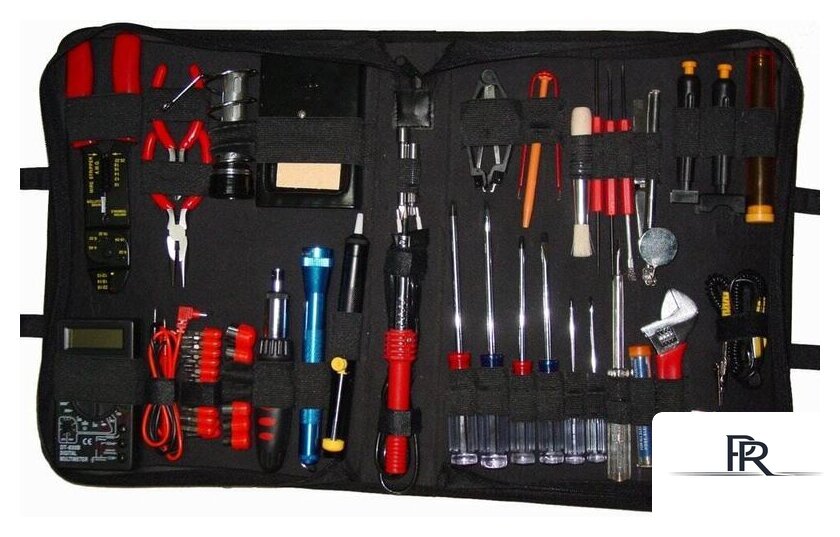 Электромонтажный набор Cablexpert TK-ELEC (63 предмета) - Изображение №1 — Интернет-магазин ПроЗаказ