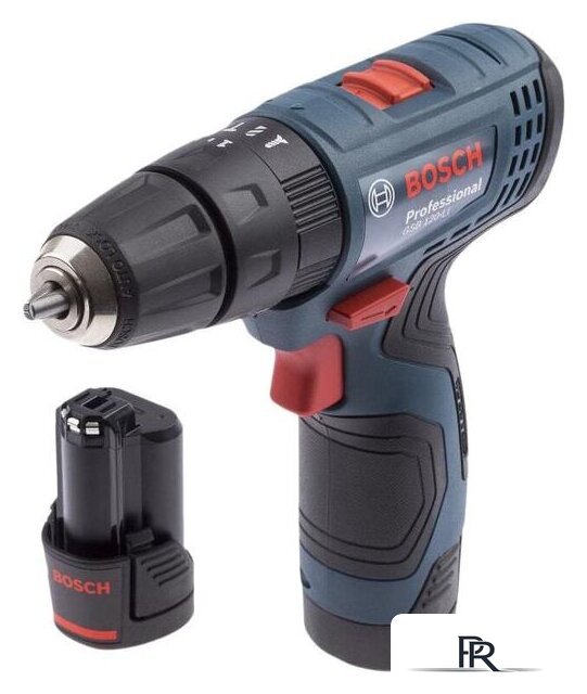 Ударная дрель-шуруповерт Bosch GSB 120-LI Professional 06019G8102 (с 2-мя АКБ, кейс, набор оснастки) - Изображение №2 — Интернет-магазин ПроЗаказ