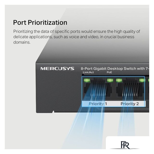 Неуправляемый коммутатор Mercusys MS108GP - Изображение №8 — Интернет-магазин ПроЗаказ