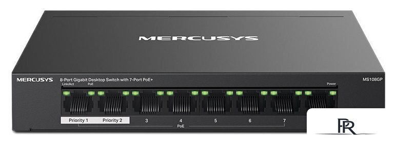 Неуправляемый коммутатор Mercusys MS108GP - Изображение №1 — Интернет-магазин ПроЗаказ