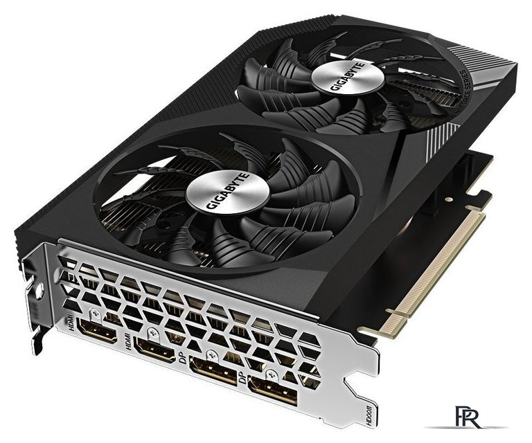 Видеокарта Gigabyte GeForce RTX 3050 Windforce OC V2 8G GV-N3050WF2OCV2-8GD - Изображение №4 — Интернет-магазин ПроЗаказ