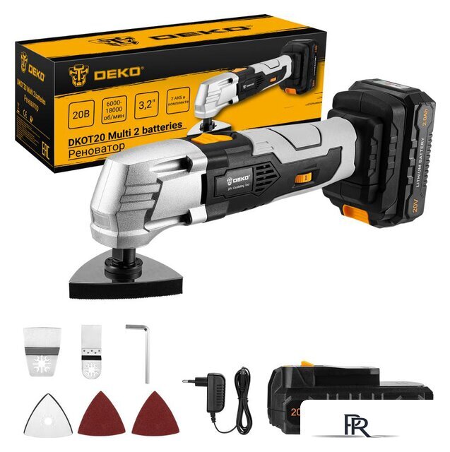 Реноватор Deko DKOT20 Multi SET 063-4425 (с 2-мя АКБ) - Изображение №1 — Интернет-магазин ПроЗаказ