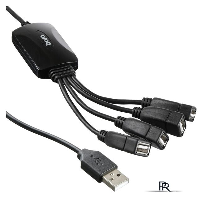 USB-хаб Buro BU-HUB4-0.3-U2.0-Splitter - Изображение №4 — Интернет-магазин ПроЗаказ