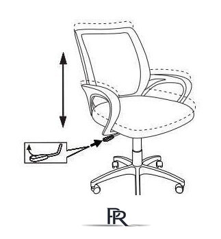 Офисное кресло Бюрократ CH-W695NLT (темно-синий) - Изображение №6 — Интернет-магазин ПроЗаказ