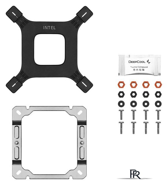 Кулер для процессора DeepCool AG400 Digital ARGB WH R-AG400-WHADMN-G-1 - Изображение №9 — Интернет-магазин ПроЗаказ