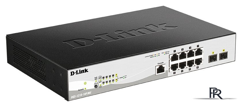 Управляемый коммутатор 2-го уровня D-Link DGS-1210-10P/ME/B1A - Изображение №3 — Интернет-магазин ПроЗаказ