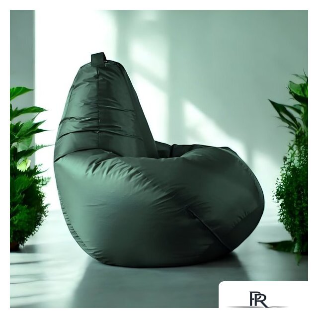 Кресло-мешок Mio Tesoro Груша XXXL GF-140x95-Z (темно-зеленый) - Изображение №2 — Интернет-магазин ПроЗаказ