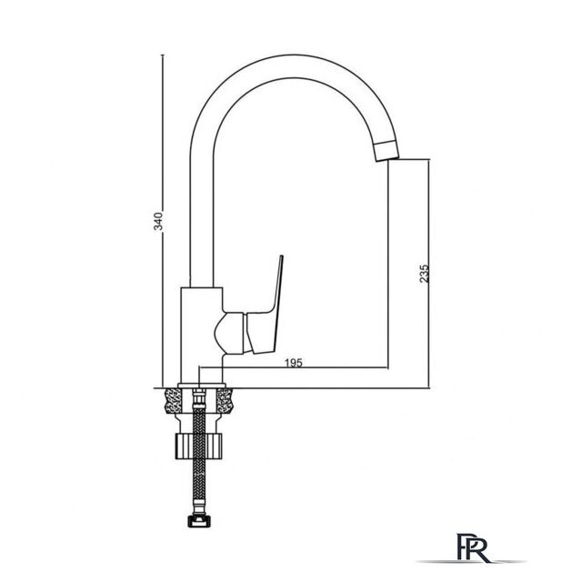 Смеситель Gross Aqua Dyno 3242285MW-B02 - Изображение №2 — Интернет-магазин ПроЗаказ
