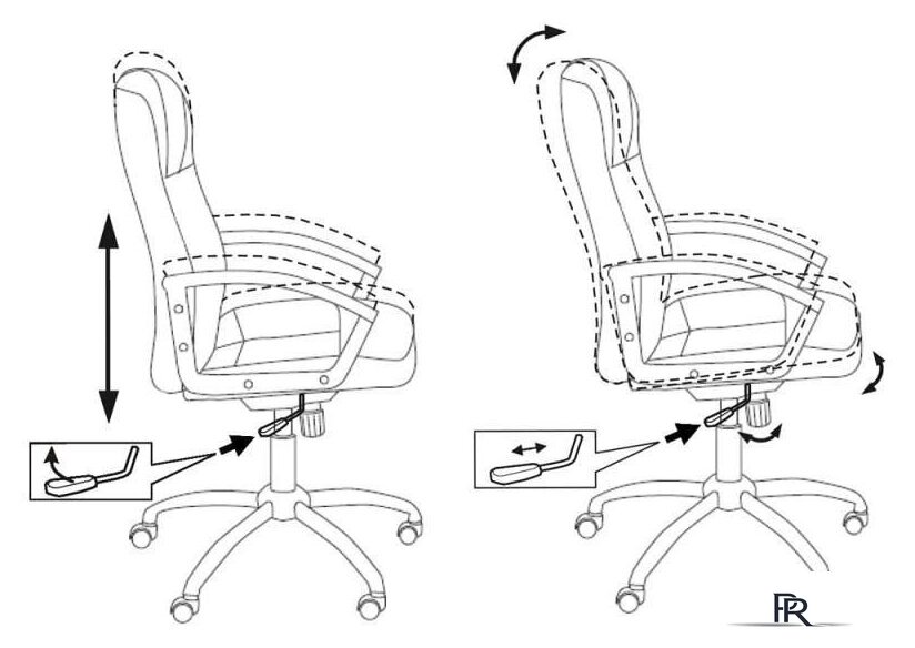 Офисное кресло Бюрократ T-800N (черный) - Изображение №5 — Интернет-магазин ПроЗаказ