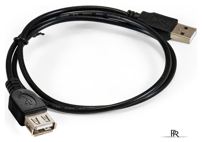 Удлинитель ExeGate EX-CC-USB2-AMAF-0.5 USB Type-A - USB Type-A (0.5 м, черный) - Изображение №1 — Интернет-магазин ПроЗаказ
