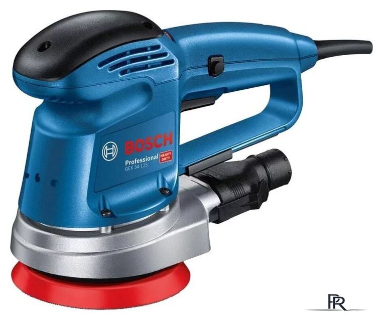 Эксцентриковая шлифмашина Bosch GEX 34-125 Professional 0601372300 - Изображение №1 — Интернет-магазин ПроЗаказ