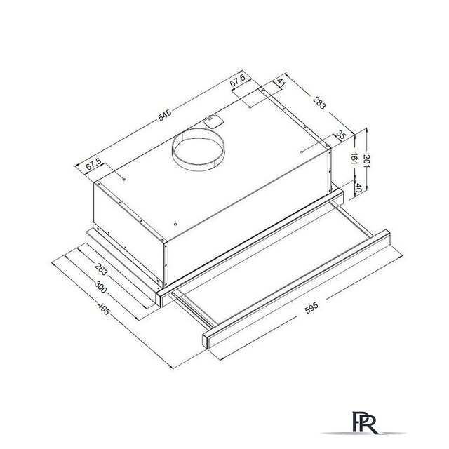 Кухонная вытяжка Korting KHP 6512 N - Изображение №2 — Интернет-магазин ПроЗаказ