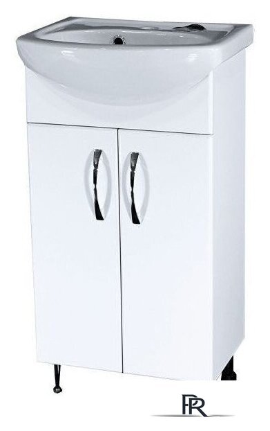  СанитаМебель Тумба под умывальник Камелия-61.13 Д2 (белый) - Изображение №1 — Интернет-магазин ПроЗаказ
