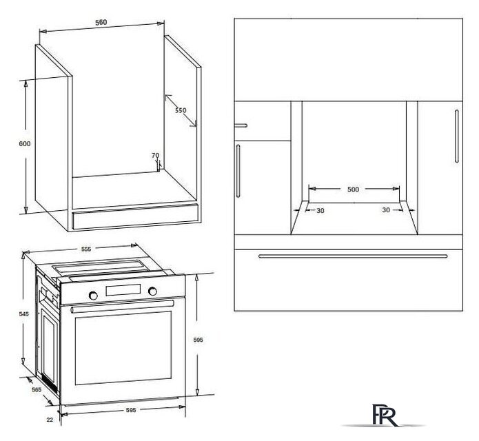 Электрический духовой шкаф Korting OKB 691 CSGW - Изображение №5 — Интернет-магазин ПроЗаказ