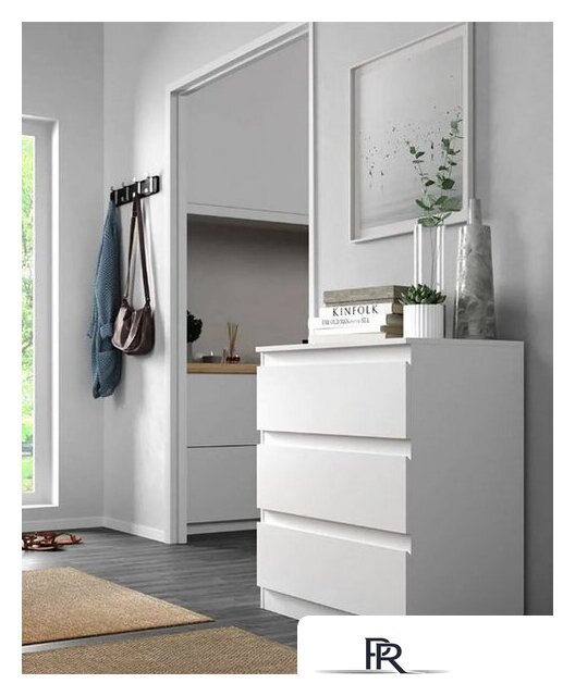 Комод НК-Мебель Stern Т-3 3-я 72674928 16мм (белый) - Изображение №2 — Интернет-магазин ПроЗаказ