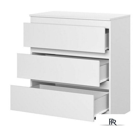 Комод НК-Мебель Stern Т-3 3-я 72674928 16мм (белый) - Изображение №3 — Интернет-магазин ПроЗаказ