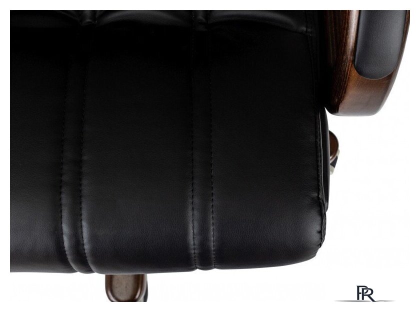 Офисное кресло Бюрократ T-9932W-LOW-Eco (черный, экокожа) - Изображение №7 — Интернет-магазин ПроЗаказ