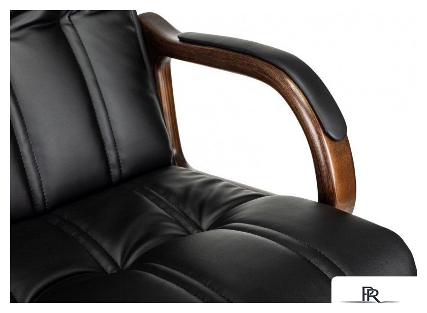 Офисное кресло Бюрократ T-9932W-LOW-Eco (черный, экокожа) - Изображение №8 — Интернет-магазин ПроЗаказ