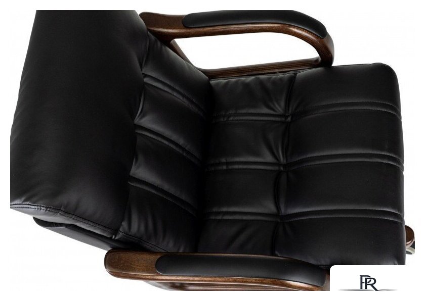 Офисное кресло Бюрократ T-9932W-LOW-Eco (черный, экокожа) - Изображение №10 — Интернет-магазин ПроЗаказ