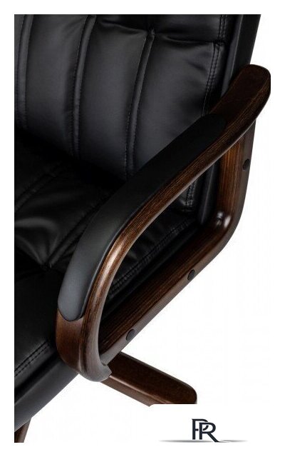 Офисное кресло Бюрократ T-9932W-LOW-Eco (черный, экокожа) - Изображение №6 — Интернет-магазин ПроЗаказ