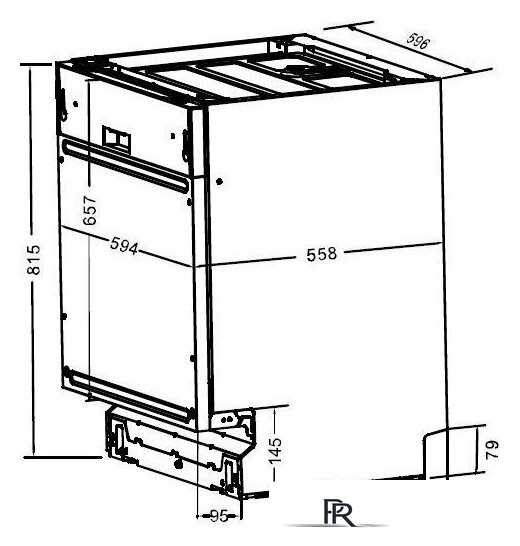 Встраиваемая посудомоечная машина ZorG W60B2A121G-A - Изображение №5 — Интернет-магазин ПроЗаказ