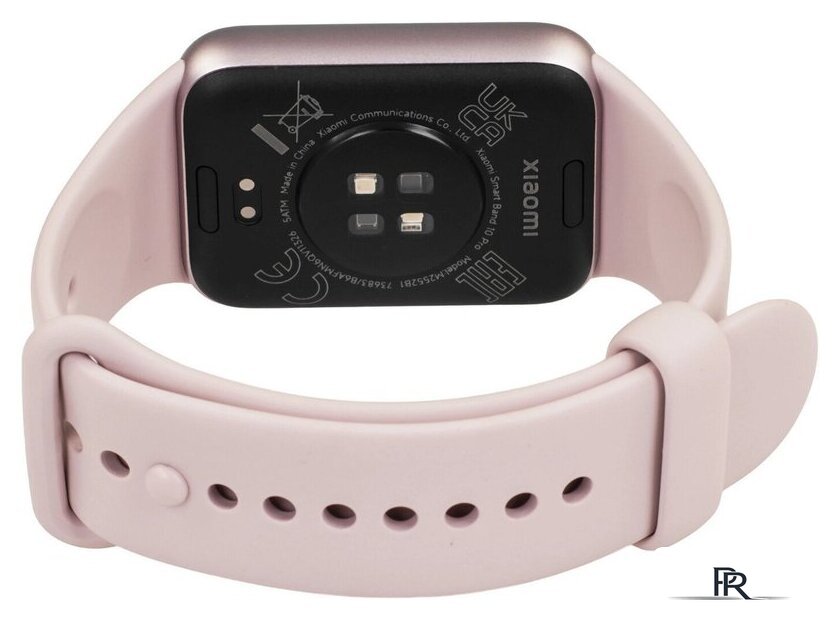Фитнес-браслет Xiaomi Smart Band 10 Pro M2552B1 (розовый, с розовым силиконовым ремешком, международная версия) - Изображение №6 — Интернет-магазин ПроЗаказ
